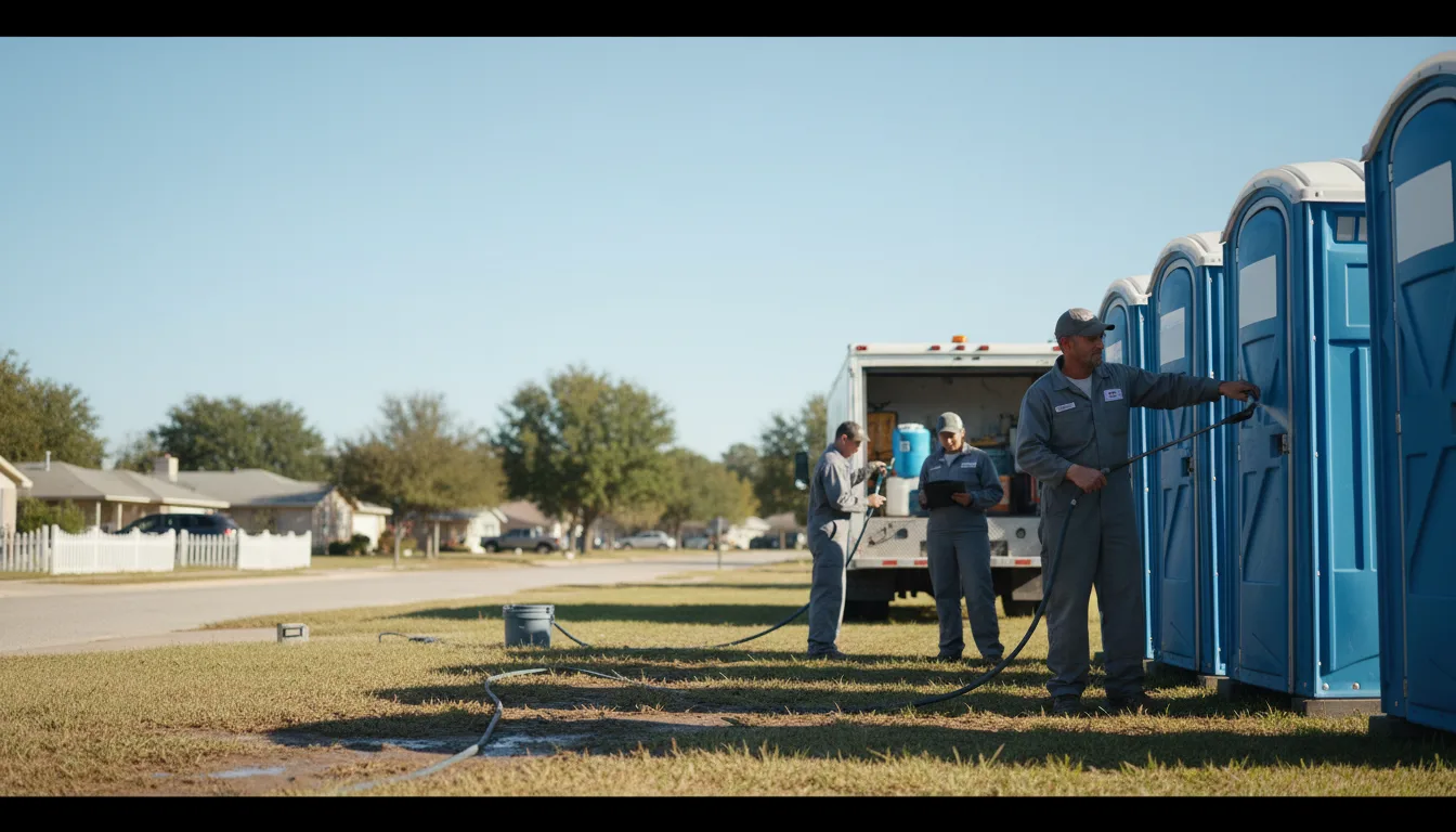 Long-Term Portable Toilet Rental in Amelia, OH near me